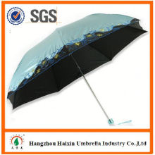 Top Quality Latest Parasol Print Logo solid color children umbrella